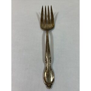 William Rogers IS With Star Silver Serving Fork‎